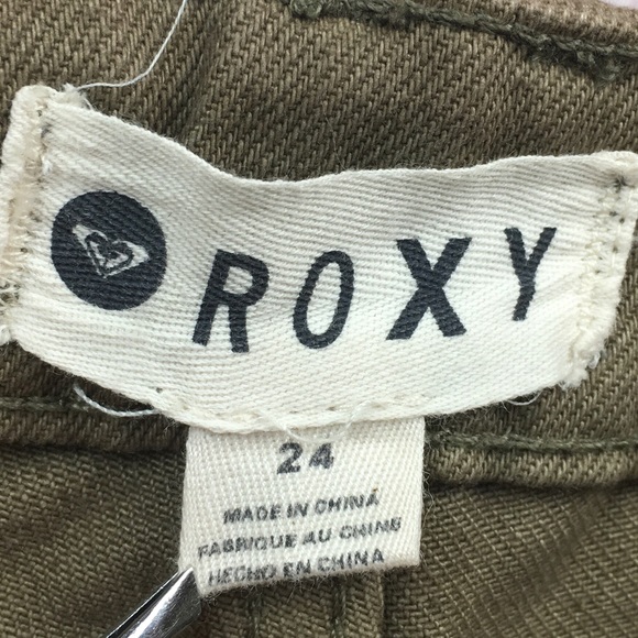 ➡️ROXY Lace Trim Button Fly Short Size 24 - Picture 5 of 9